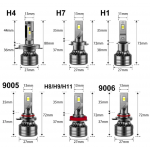 LED лампы повышенной яркости 180w, 2шт