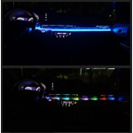 Светодиодная RGB подсветка для панели автомобиля
